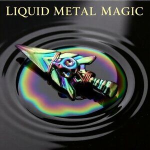 Electroplated Arrowhead + Skull Pendant - Peacock Colors - Spunky Energetic Vibe